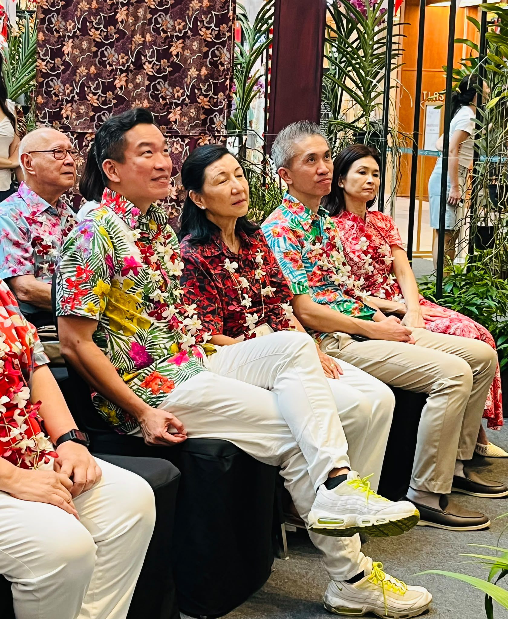 The Singapore Shawl at Orchid Symphony at Great World in August 2026